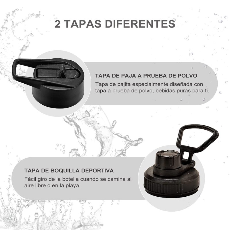 E T EASYTAO | Termo de Acero Inoxidable, Termo de