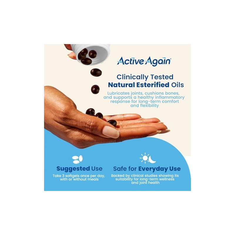 Active Again Hope Science Joint & Muscle 90 Softgels |