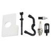 Chainsaw Replacement Parts Air Fuel Oil Filter and Spark Plugs