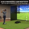 GoSports Golf Simulator Projector Cover - Floor Mounted Enclosure for