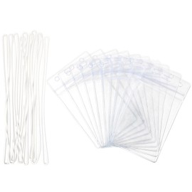 PACKOVE 10Pcs Transparent Luggage Tags Luggage Tag Holders Clear Tag Holders Waterproof Cruise Luggage Tags Clear Travel Tags for Luggage