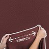 Maytex Pixel Ultra Soft Stretch Back Arm Furniture Cover Wine