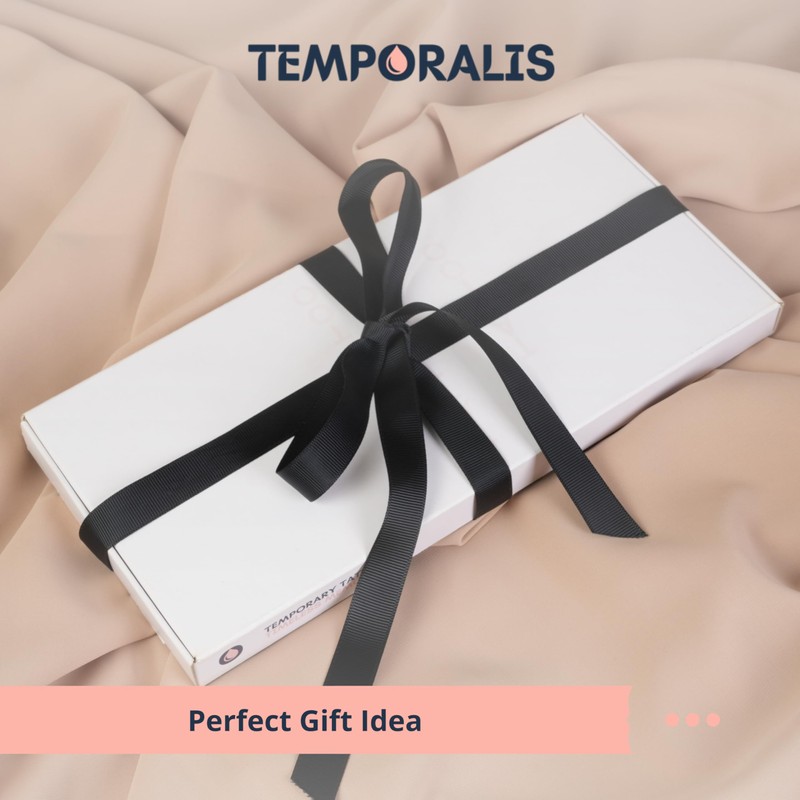 Box Delicate Premium Temporary Tattoos for Women | Temporary Tattoos