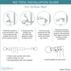 Curtain Rod, Quick Easy Installation, No Tools Option, 1" Diameter,
