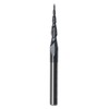 ECSiNG Tapered Ball Nose End Mill with 0.25mm Ball Nose
