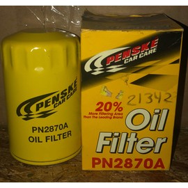 PENSKE CAR CARE PN2870A OIL FILTER (PACK OF 1)