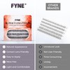 FYNE Super Ultra Thick Individual Eyelashes - 60 Short Invidivdual