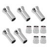 TR414AC TPMS Tire Valve Stem Cap & Sleeve Cover Chrome