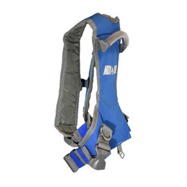 MDXONE Kids SKI Trainer Child SKI Harness with Absorb bungees 9' Rope and Removable seat Harness (Colbalt)