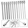iplusmile 12pcs Stainless Steel Blunt Tip Dispensing Needles Set for