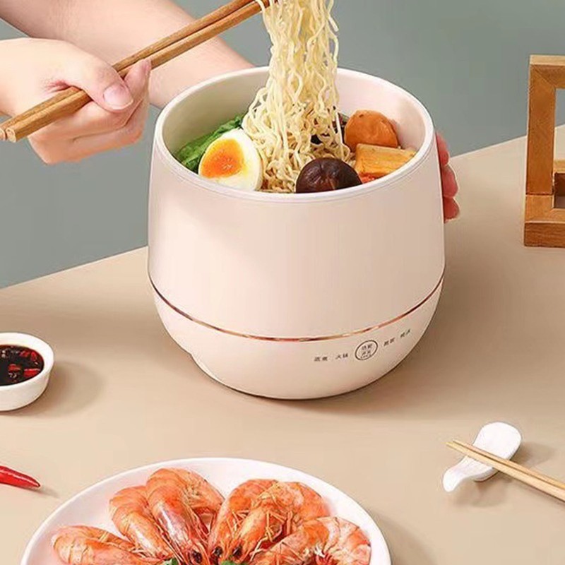 Mini Cooker Electric Pot with Lid Anti Stick Multifunctional Smart
