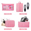 Teynewer 8 Pcs Packing Cubes for Suitcase, Travel Organiser Packing