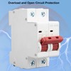 Circuit Breaker 2P DC 1000V MCB 63A Protection Switch 6000A