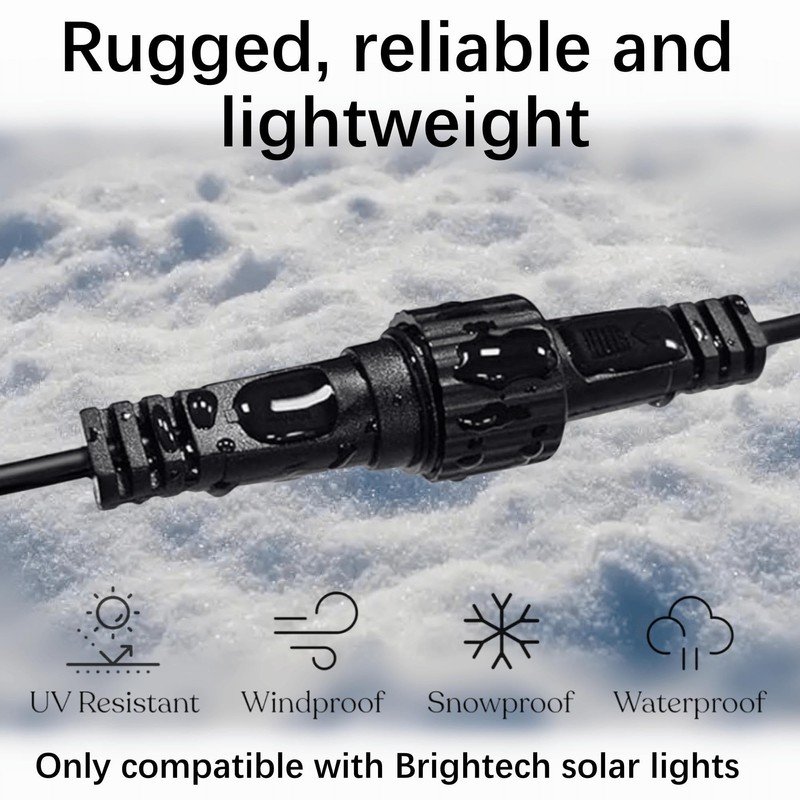 Jantoy Brightech Ambience Pro Waterproof Extension Cable for Solar Outdoor