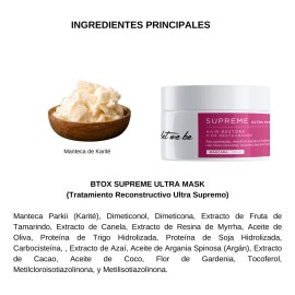 Tratamiento Reconstructor Capilar Anti Frizz Let Me Be