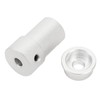 4mm Mounting Hub Universal Aluminum Alloy Motor Shaft Mounting Coupling