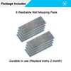 Pack of 8 Washable Cloths for iRobot Braava Jet m6/6012/6110/6112/6113