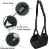 Mumoo Bear Airplane Foot Hammock, Portable Airplane Footrest, Adjustable Foot
