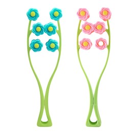 HEALLILY HEALLILY Face- Lifting Massager, Facial Roller Massager, Flower Massager for Face and Neck Massage Tools 2Pcs
