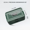 Precision Screwdriver Sets 132-Piece with 108 Magnetic Drill Bit Set