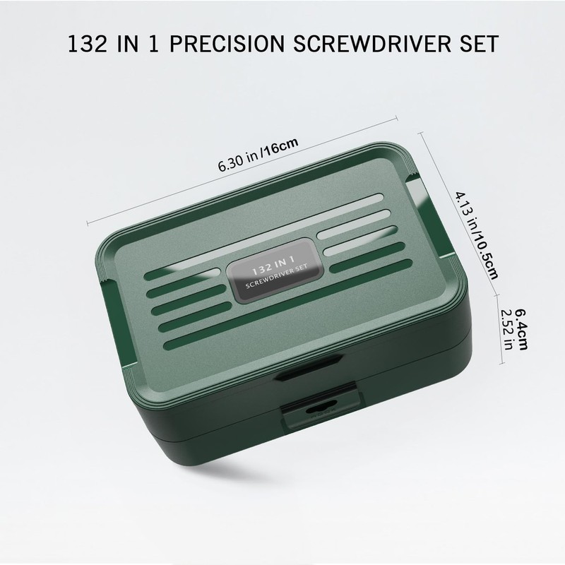 Precision Screwdriver Sets 132-Piece with 108 Magnetic Drill Bit Set