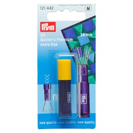 Prym 121.442 Quilting Sewing Needles, Alloy Steel, Silver, One Size, 20 Count