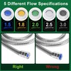 Mxxipp 10 Pack Shower Flow Reducer Limiter, 1.5/1.8/2.0/2.5/3.0 GPM Water