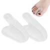 ANGGREK Toe Separator, Silicone Gel Hallux Valgus Separator Bunion Corrector