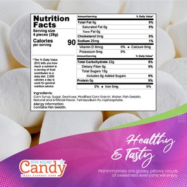 Kosher Large Marshmallows, 8 Oz. (Pack of 4)