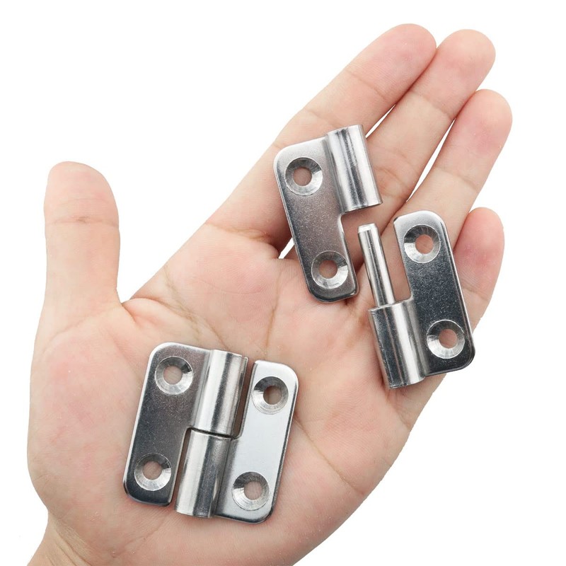 ITROLLE Lift-Off Hinge 2PCS 1.5Inch Right Handedness Mini 304 Stainless