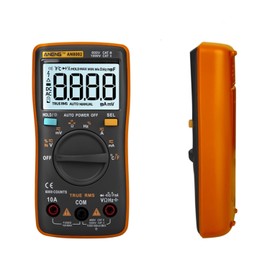 ANENG AN8002 6000 Counts True RMS Multifunctional Digital Multimeter Voltmeter Ammeter Handheld Mini Universal Meter High Accuracy Measure Temperature AC/DC Voltage AC/DC Current Resistance Capacitance Frequency Duty Cycle Diode Tester