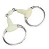 Stainless Steel Horse Bit Apple Flavor Rubber Wrapped Horse Mouth
