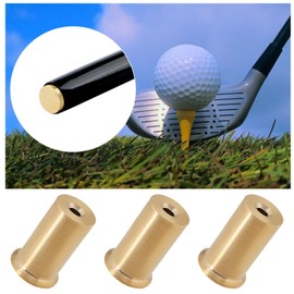 Be In Your Mind Golf Club Weight Head Brass Shaft Tip Weight Head Accessories Suitable for Steel, Wood, Steel, Iron, Shafts (4g) 5pcs