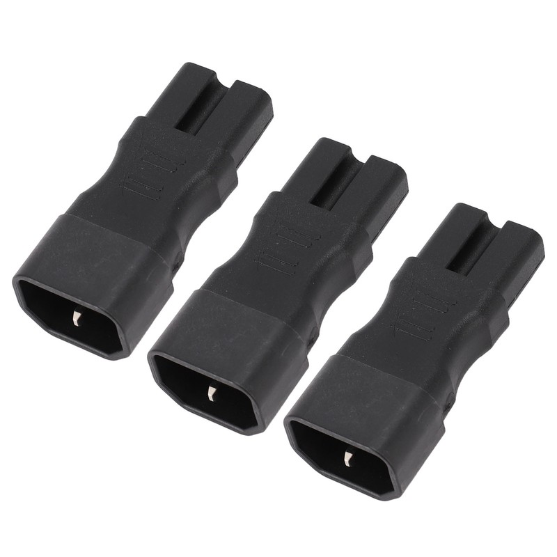 3PCS Comb Power Adapter IEC320 C14 to C15 PVC and