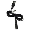 vhbw Charging Cable Compatible with Braun Series 3 345s, 350cc,