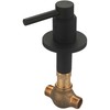 Central Brass 80607-M1/2-M1-MB Tile Stop Rough-In Valve Combo 1/2" CXC