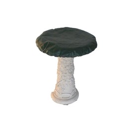 Bosmere Weatherproof Bird Bath Cover for 20" to 30" Diameter Bowl, Green
