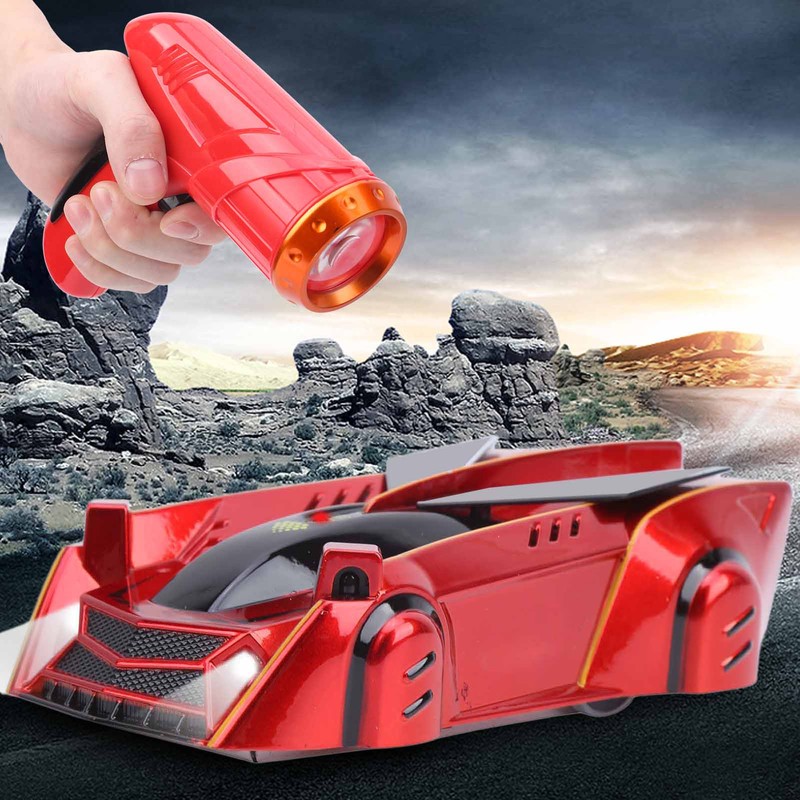 Wall Climbing Racing Car Infrared Follow Light Sensor 4-Wheel Drive