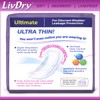 LivDry Incontinence Ultra Thin Pads for Women | Leak Protection