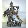 Dragon Knife Dagger Large Figurine Statue Gothic Black