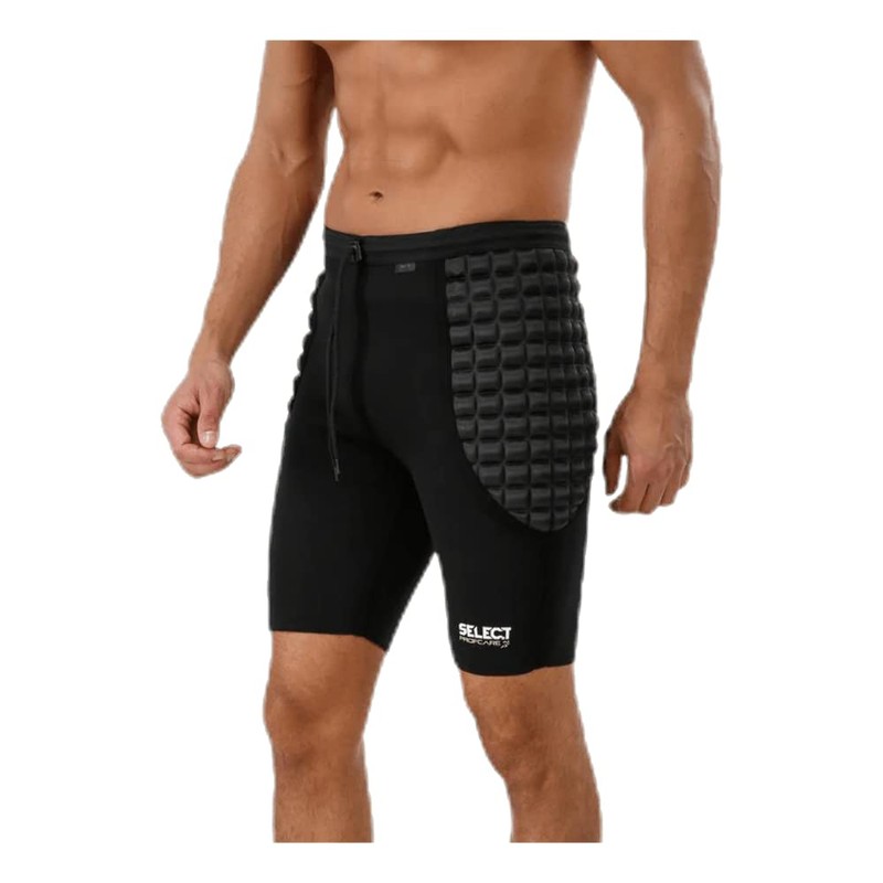 Select Kid's Thermo Shorts-5642001111 Goalkeeper Thermal Pants, Black, Large