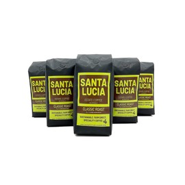 Santa Lucia Nicaraguan Specialty Coffee - Classic Roast 3 Pounds (3-16oz Bags, Ground)