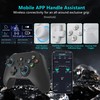 2.4G Wireless PC/Switch Controller with RGB Lighting/Programming Keys/Hall Joysticks/Hall Triggers/Vibrations,Three-Mode