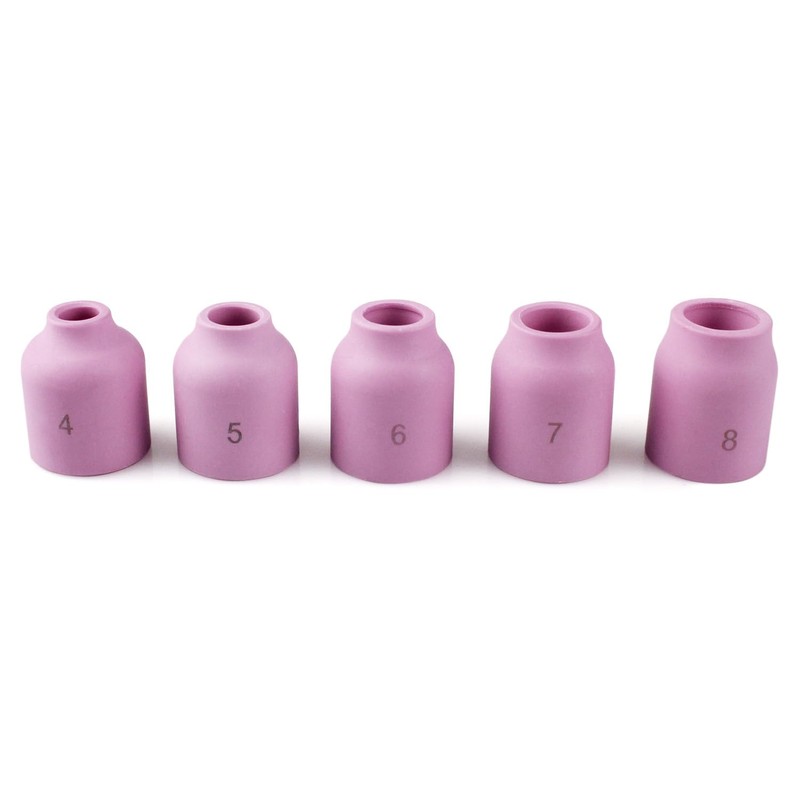 TIANLYLIN 31Pcs TIG Welding Stubby Gas Lens Glass Cup Kit