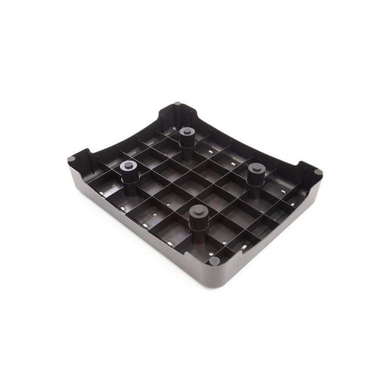 The Ramp People Plastic Half Step 9cm Anti Slip Black/Grey