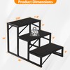 3-Step Heavy Duty Hot Tub Step, 500LBS Capacity, 24″ High