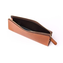 (SLIP-ON) Slip-on Rio Zipper Pen Case L, Camel