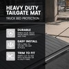 BDK-MT-600A Heavy-Duty Utility Truck Bed Tailgate Mat, 60" x 19.5"