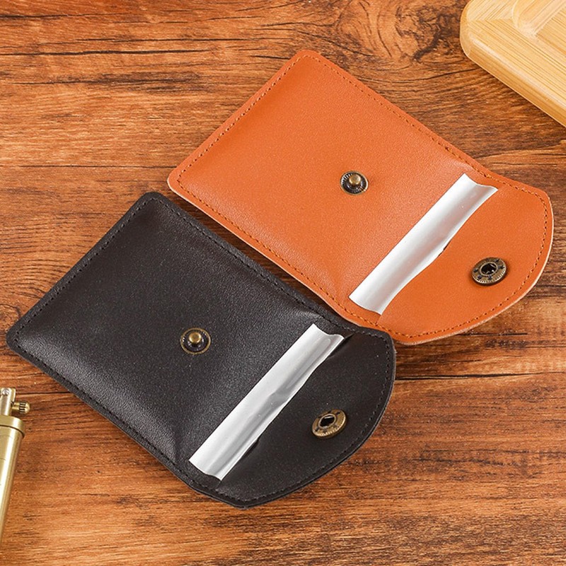 VOVCIG Pocket Ashtrays, Pack of 2, Portable Compact Reusable Ashtrays