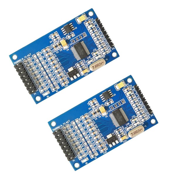 2PCS ADS1256 5V 8 Channel 24 Bit ADC Data Acquisition